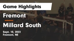 Fremont  vs Millard South  Game Highlights - Sept. 10, 2022