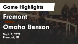 Fremont  vs Omaha Benson  Game Highlights - Sept. 9, 2022