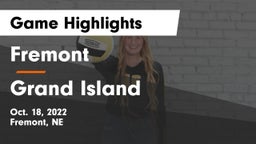 Fremont  vs Grand Island  Game Highlights - Oct. 18, 2022