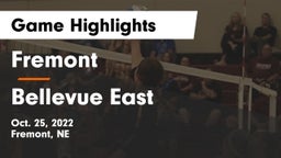 Fremont  vs Bellevue East  Game Highlights - Oct. 25, 2022