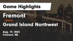 Fremont  vs Grand Island Northwest  Game Highlights - Aug. 19, 2023
