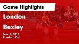 London  vs Bexley  Game Highlights - Jan. 6, 2018