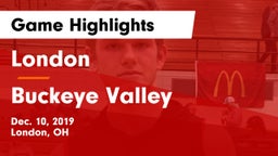 London  vs Buckeye Valley  Game Highlights - Dec. 10, 2019