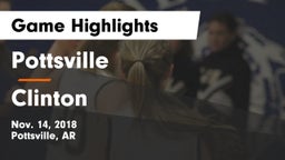 Pottsville  vs Clinton Game Highlights - Nov. 14, 2018