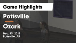 Pottsville  vs Ozark Game Highlights - Dec. 13, 2018