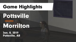 Pottsville  vs Morrilton  Game Highlights - Jan. 8, 2019