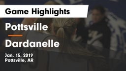 Pottsville  vs Dardanelle  Game Highlights - Jan. 15, 2019