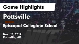 Pottsville  vs Episcopal Collegiate School Game Highlights - Nov. 16, 2019