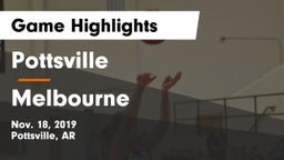 Pottsville  vs Melbourne  Game Highlights - Nov. 18, 2019