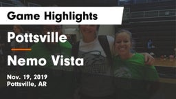 Pottsville  vs Nemo Vista Game Highlights - Nov. 19, 2019