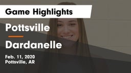 Pottsville  vs Dardanelle  Game Highlights - Feb. 11, 2020