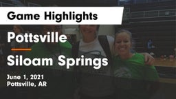 Pottsville  vs Siloam Springs Game Highlights - June 1, 2021