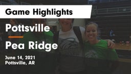 Pottsville  vs Pea Ridge Game Highlights - June 14, 2021