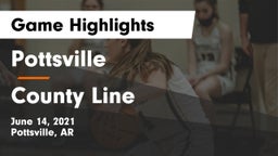 Pottsville  vs County Line Game Highlights - June 14, 2021