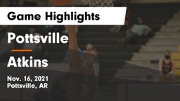 Pottsville  vs Atkins  Game Highlights - Nov. 16, 2021