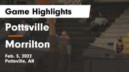Pottsville  vs Morrilton  Game Highlights - Feb. 5, 2022