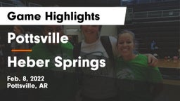 Pottsville  vs Heber Springs  Game Highlights - Feb. 8, 2022