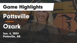 Pottsville  vs Ozark  Game Highlights - Jan. 6, 2024