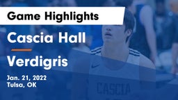 Cascia Hall  vs Verdigris  Game Highlights - Jan. 21, 2022
