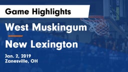 West Muskingum  vs New Lexington  Game Highlights - Jan. 2, 2019