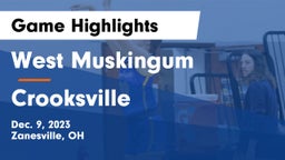 West Muskingum  vs Crooksville  Game Highlights - Dec. 9, 2023