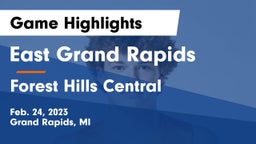 East Grand Rapids  vs Forest Hills Central  Game Highlights - Feb. 24, 2023