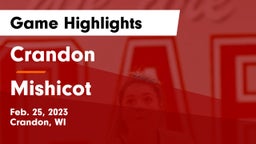 Crandon  vs Mishicot  Game Highlights - Feb. 25, 2023