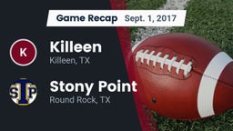 Recap: Killeen  vs. Stony Point  2017