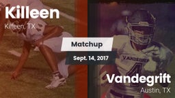 Matchup: Killeen  vs. Vandegrift  2017