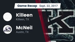 Recap: Killeen  vs. McNeil  2017