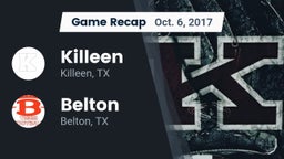 Recap: Killeen  vs. Belton  2017