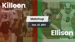 Matchup: Killeen  vs. Ellison  2017