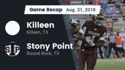 Recap: Killeen  vs. Stony Point  2018