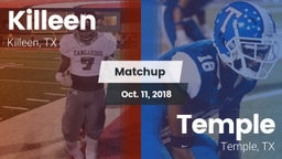 Matchup: Killeen  vs. Temple  2018