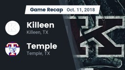 Recap: Killeen  vs. Temple  2018