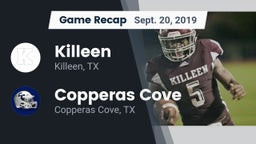 Recap: Killeen  vs. Copperas Cove  2019