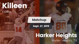 Matchup: Killeen  vs. Harker Heights  2019