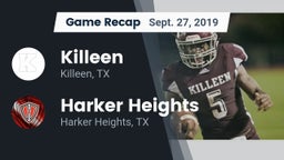 Recap: Killeen  vs. Harker Heights  2019