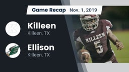 Recap: Killeen  vs. Ellison  2019