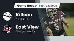 Recap: Killeen  vs. East View  2020
