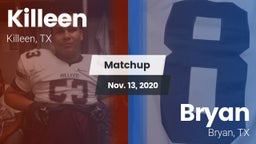 Matchup: Killeen  vs. Bryan  2020
