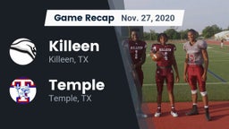 Recap: Killeen  vs. Temple  2020