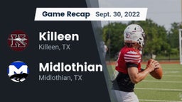 Recap: Killeen  vs. Midlothian  2022