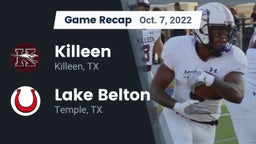 Recap: Killeen  vs. Lake Belton   2022