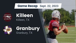 Recap: Killeen  vs. Granbury  2023