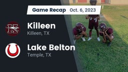 Recap: Killeen  vs. Lake Belton   2023