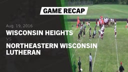 Recap: Wisconsin Heights  vs. Green Bay N.E.W. Lutheran 2016