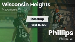 Matchup: Wisconsin Heights vs. Phillips  2017