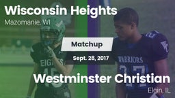 Matchup: Wisconsin Heights vs. Westminster Christian  2017