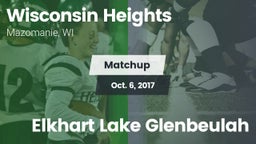 Matchup: Wisconsin Heights vs. Elkhart Lake Glenbeulah 2017